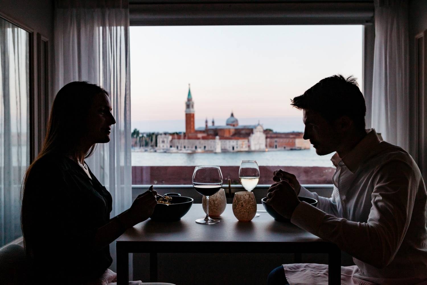Appuntamento romantico a Venezia