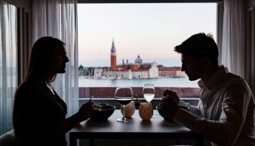 Appuntamento romantico a Venezia: aperitivo e cena