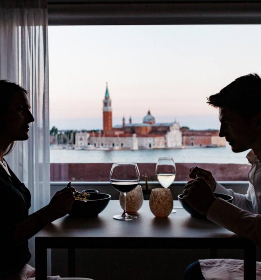 Appuntamento romantico a Venezia