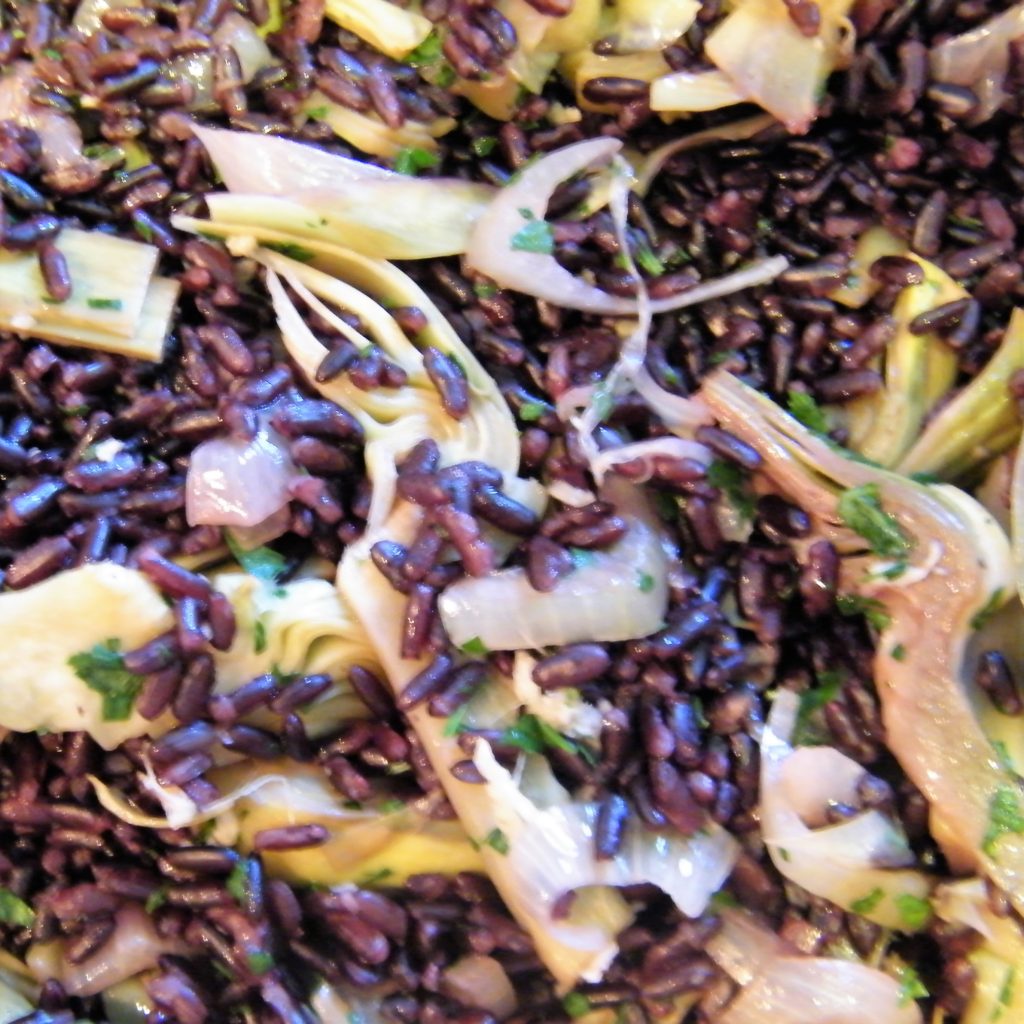 riso carciofi