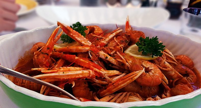 scampi alla busara