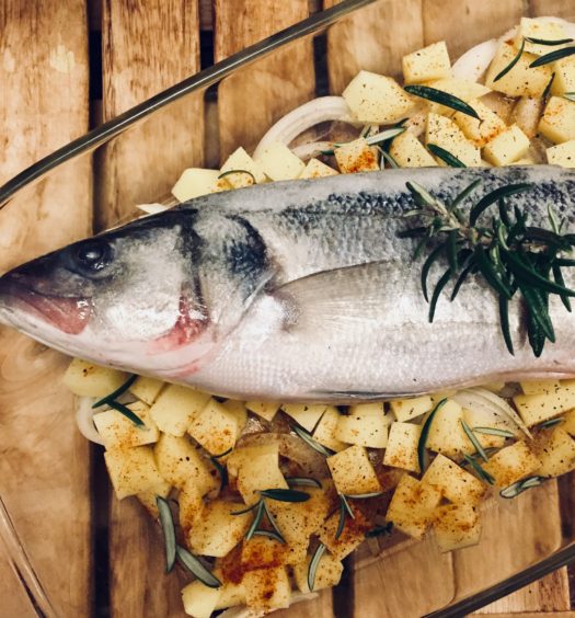 Branzino al forno